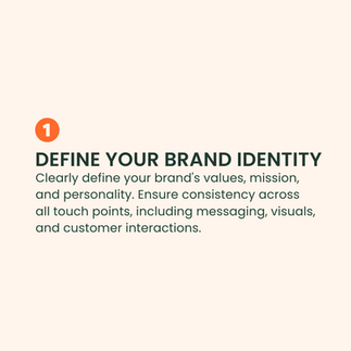 define your brand identity graphic