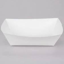 Thumbnail: Premium White Paper Food Trays