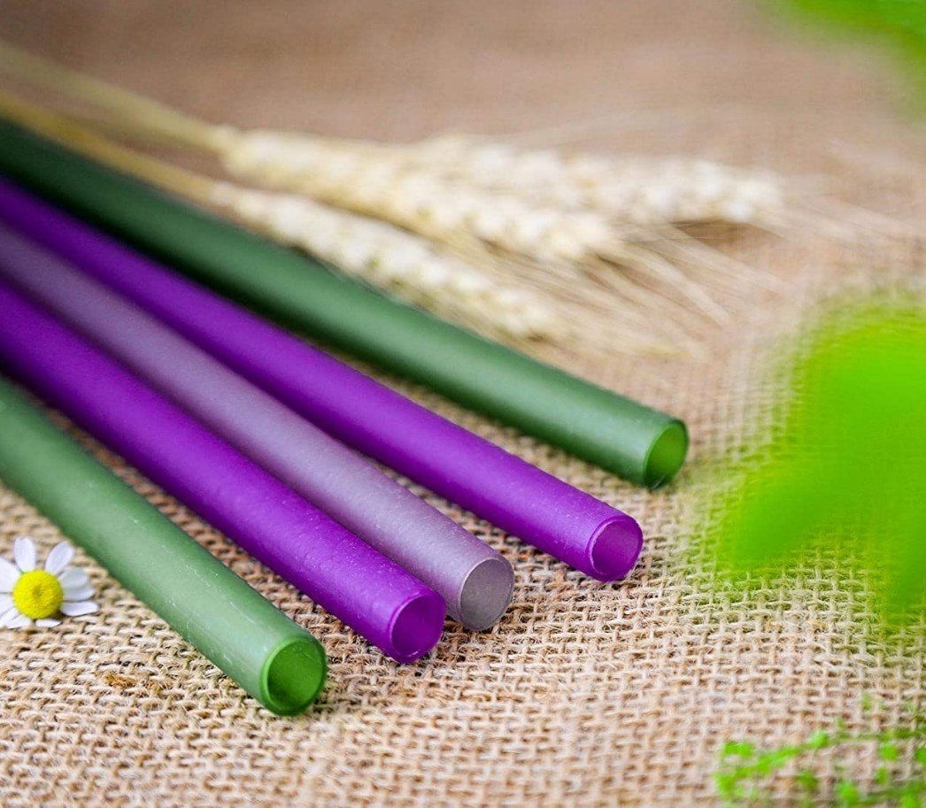 Natural Rice Straw 100% Biodegradable Edible Drinking Rice Straw