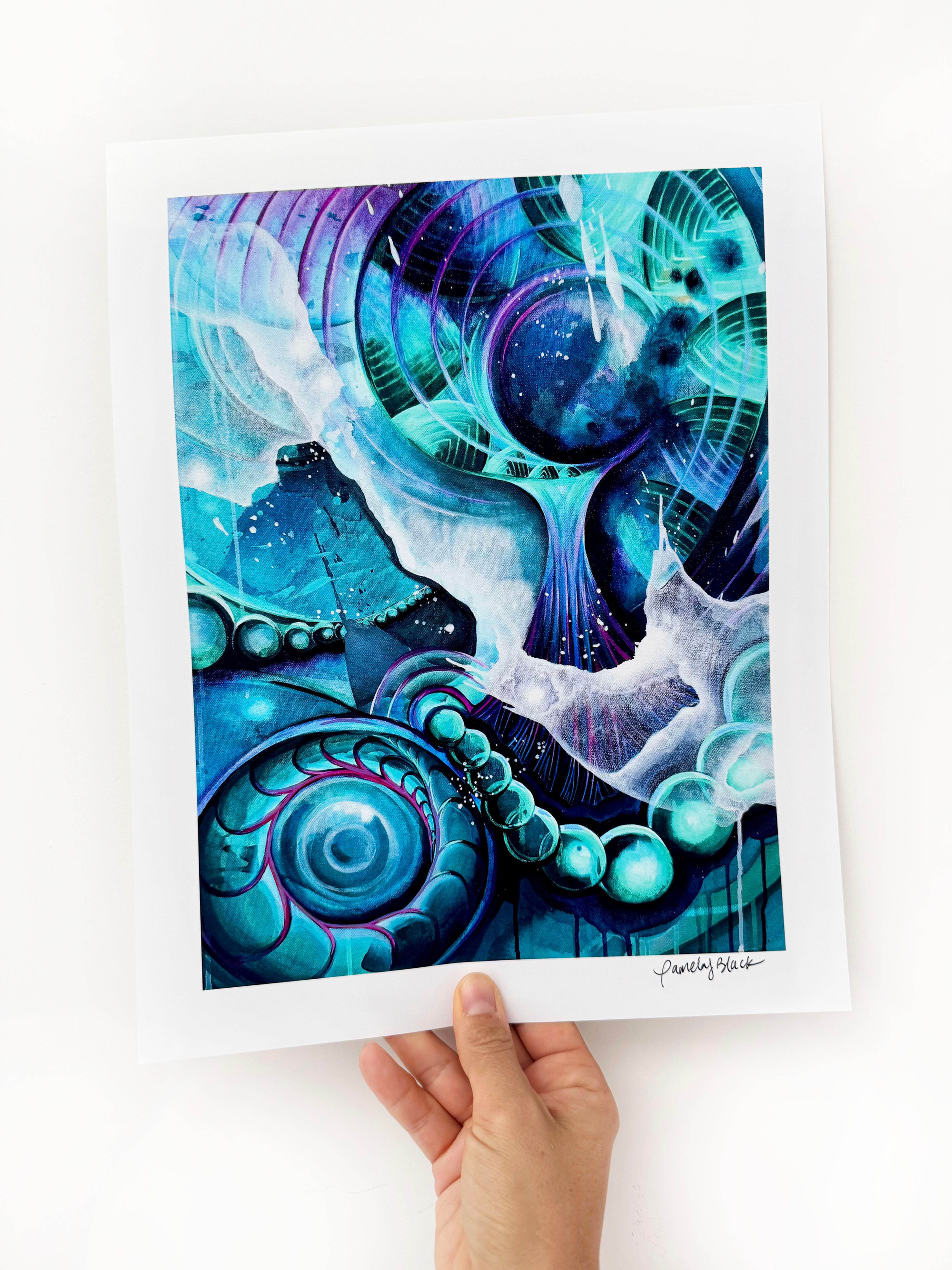 11"X14" PRINT of "Radiate"