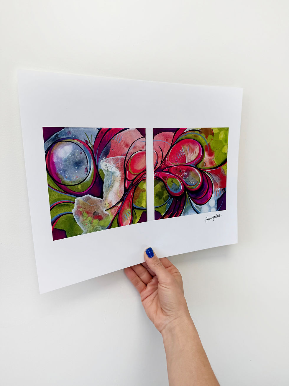 Thumbnail: 11"X14" PRINT of "Shifting Tides"