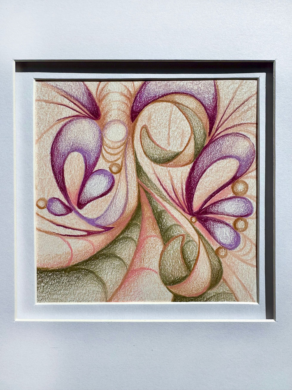 Thumbnail: Elevated / 5"x5” framed to 8"x8"