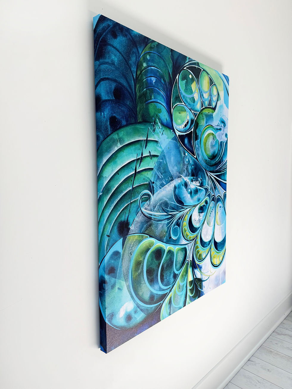 Thumbnail: CANVAS PRINT of "Head In The Clouds"