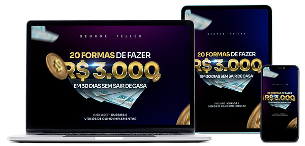 Mockup 4 - 20 formas de fazer 3 mil reais em 30 dias sem sair de casa