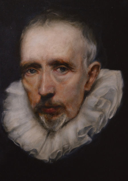 van dyck master copy oil painting
