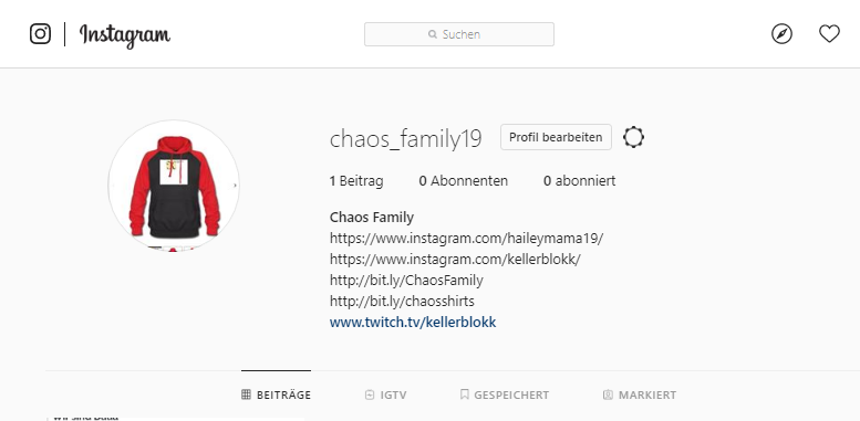 Instagram! Immer Up to Date!