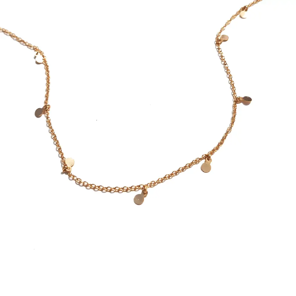 Thumbnail: Cercle Dot Charms Neck Chain