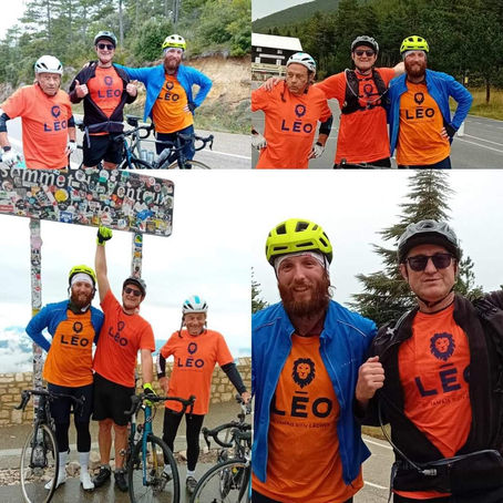 LÉO AROUND THE WORLD sur le Monventoux 🥰🦁