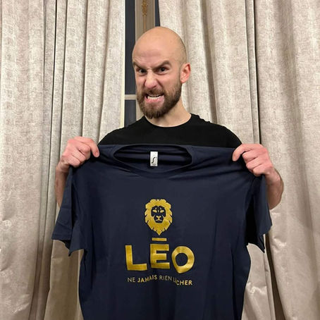 François Alu soutient l'Association Léo