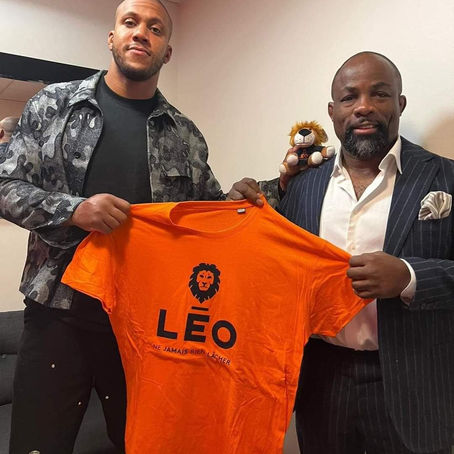 Cyril Gane et Fernand Lopez soutiennent LÉO 🤩