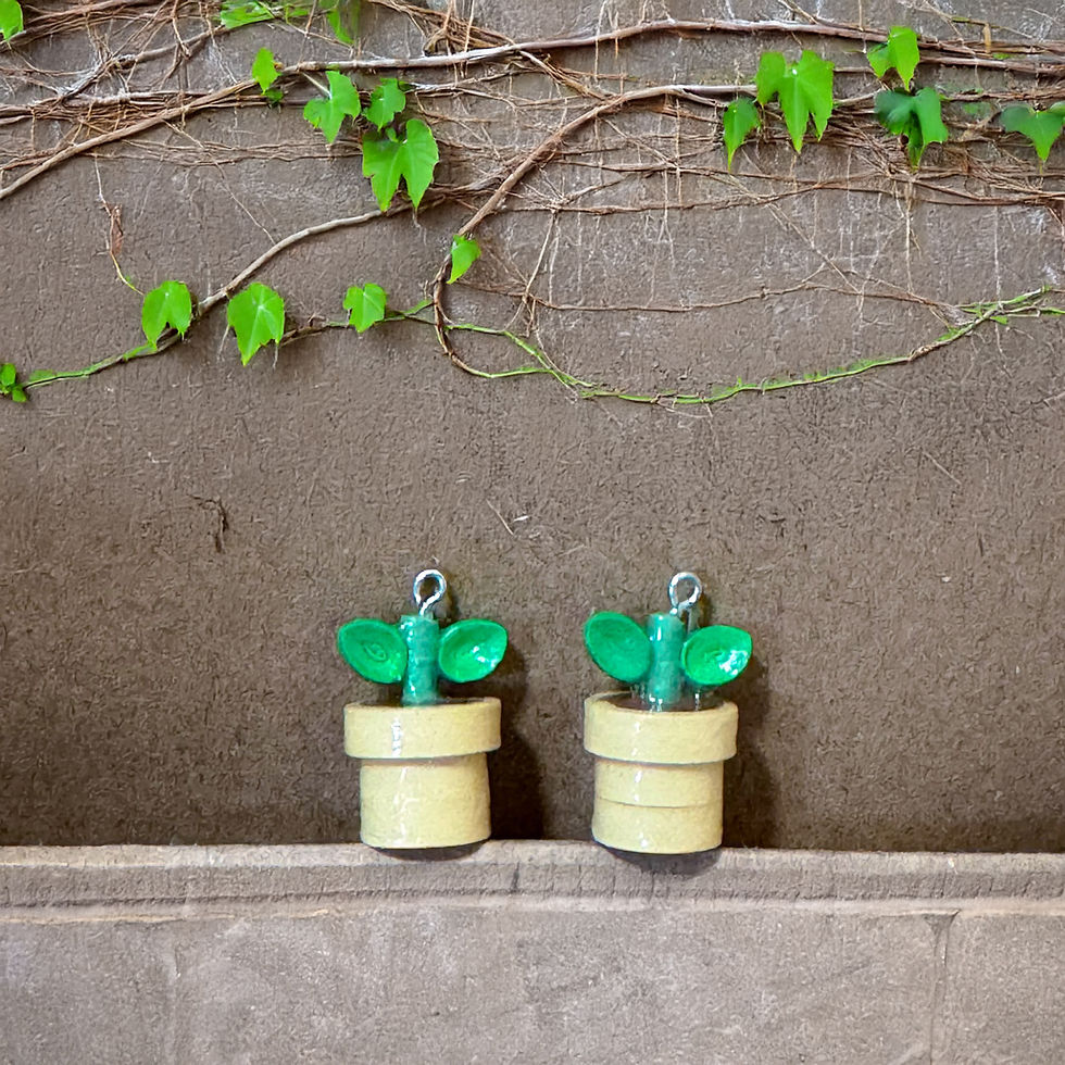 The Little Plants Dangle Earrings