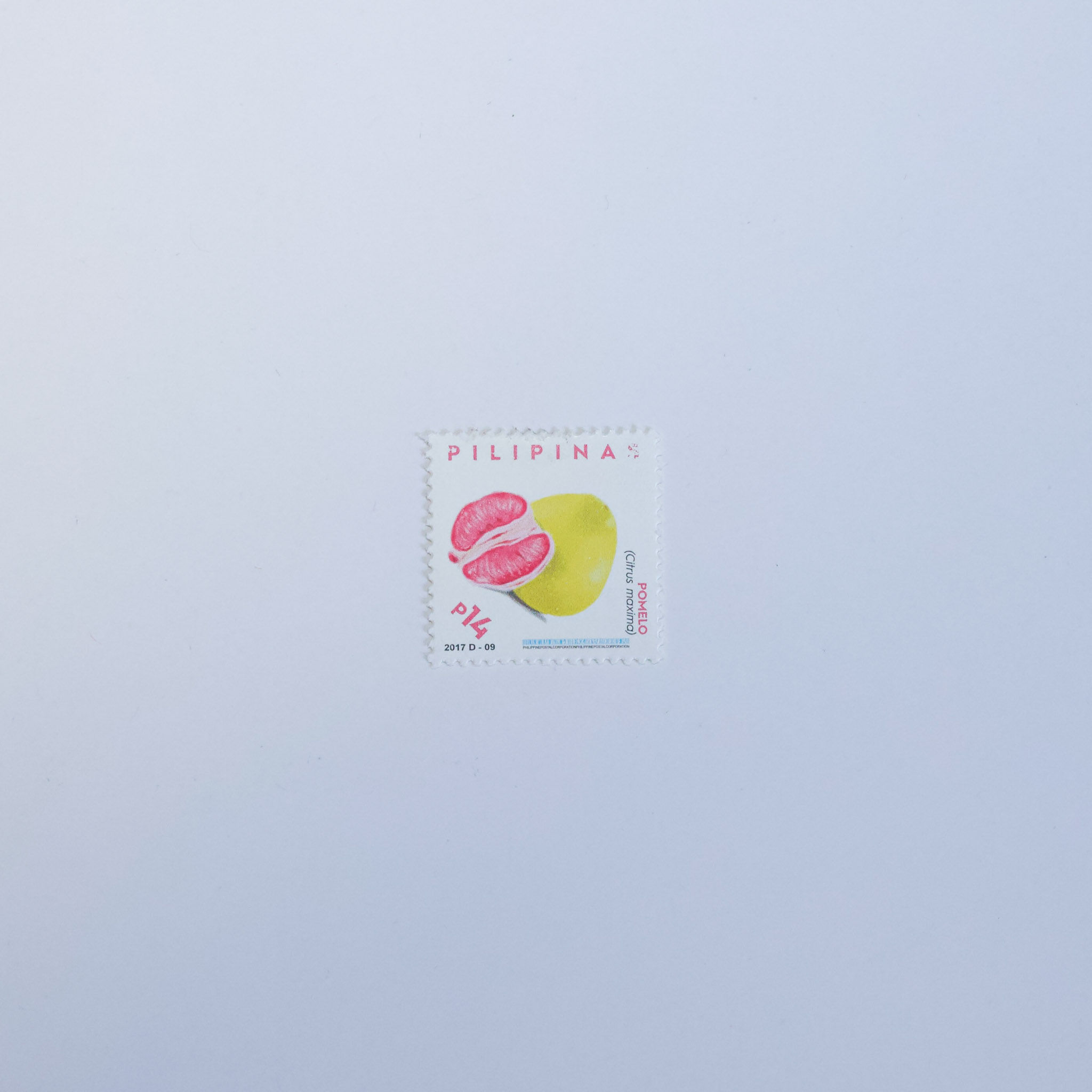 Philippines Pomelo Postal Stamp 2017