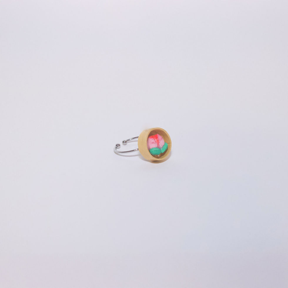 Longevity Peach Bun Ring