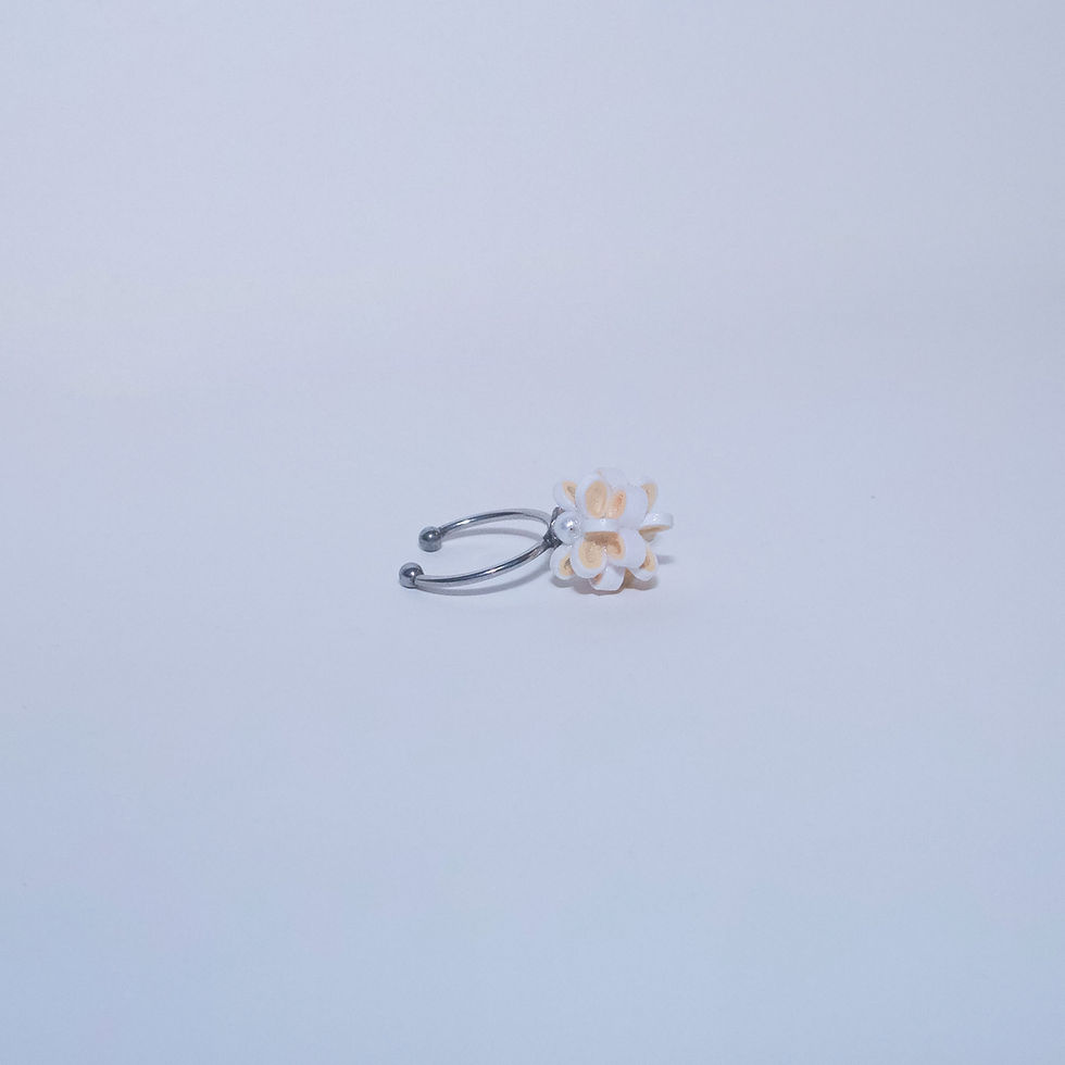 Thumbnail: Wedding Ribbon Bouquet Ring