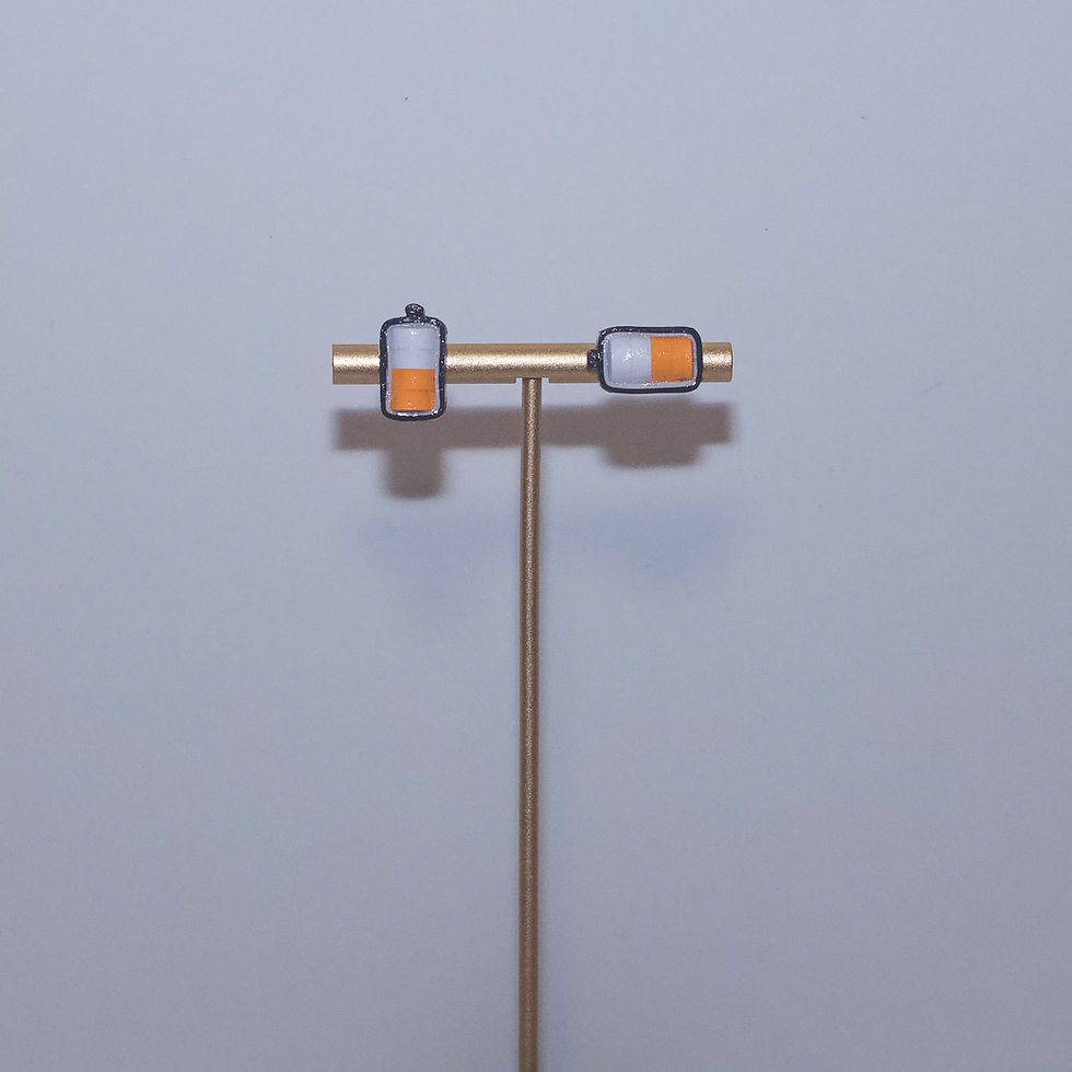 Thumbnail: Battery Icon Stud Earrings