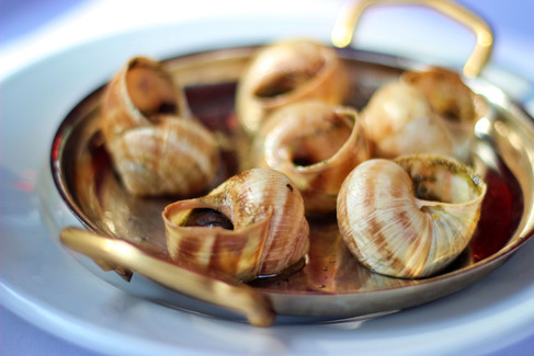 French dish snails