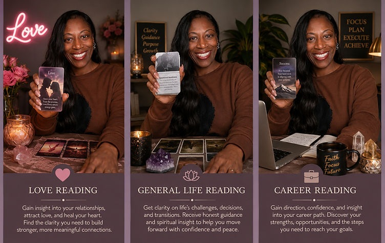 Spiritual reading services by Spiritual Asset offering love, career, and general guidance readings.