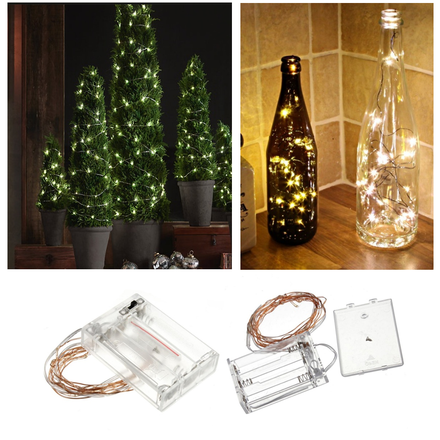 Thumbnail: Sheeny Shiny 40 Mini Fiery LED Lights In 2 Packs Of 20