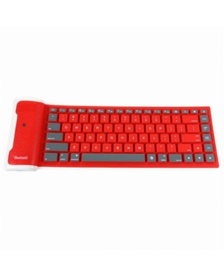 Thumbnail: Type Out Of A Box With Flexible Silicone Bluetooth Keyboard