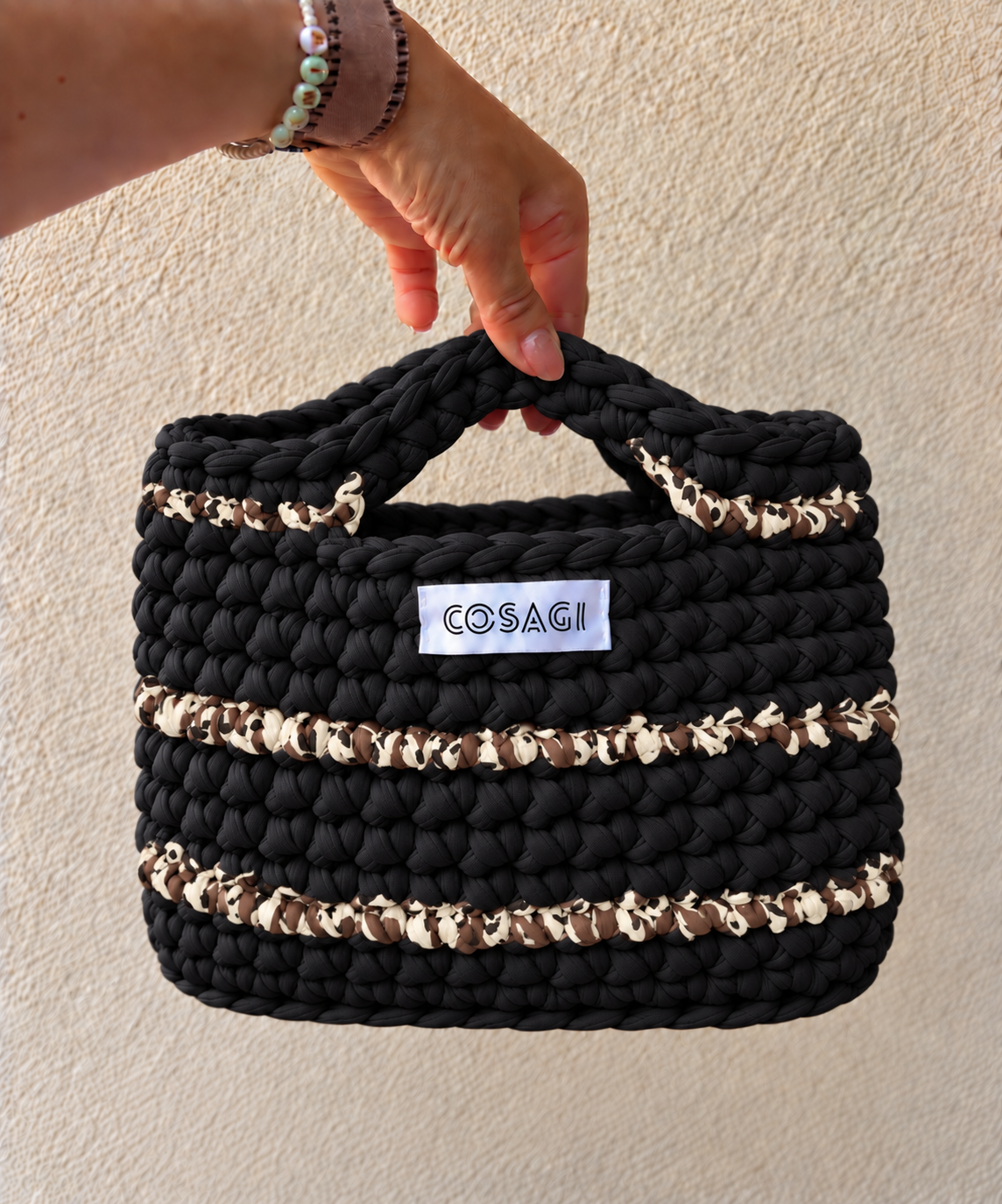 Sunset Bag MINI Schwarz Leo