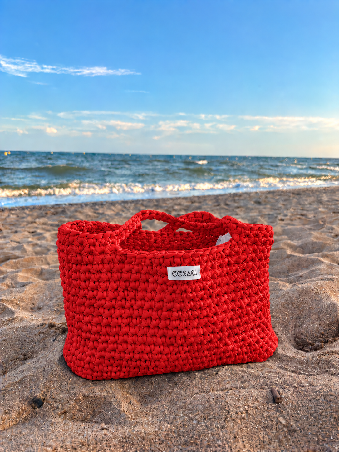Beach Bag MAXI Rot