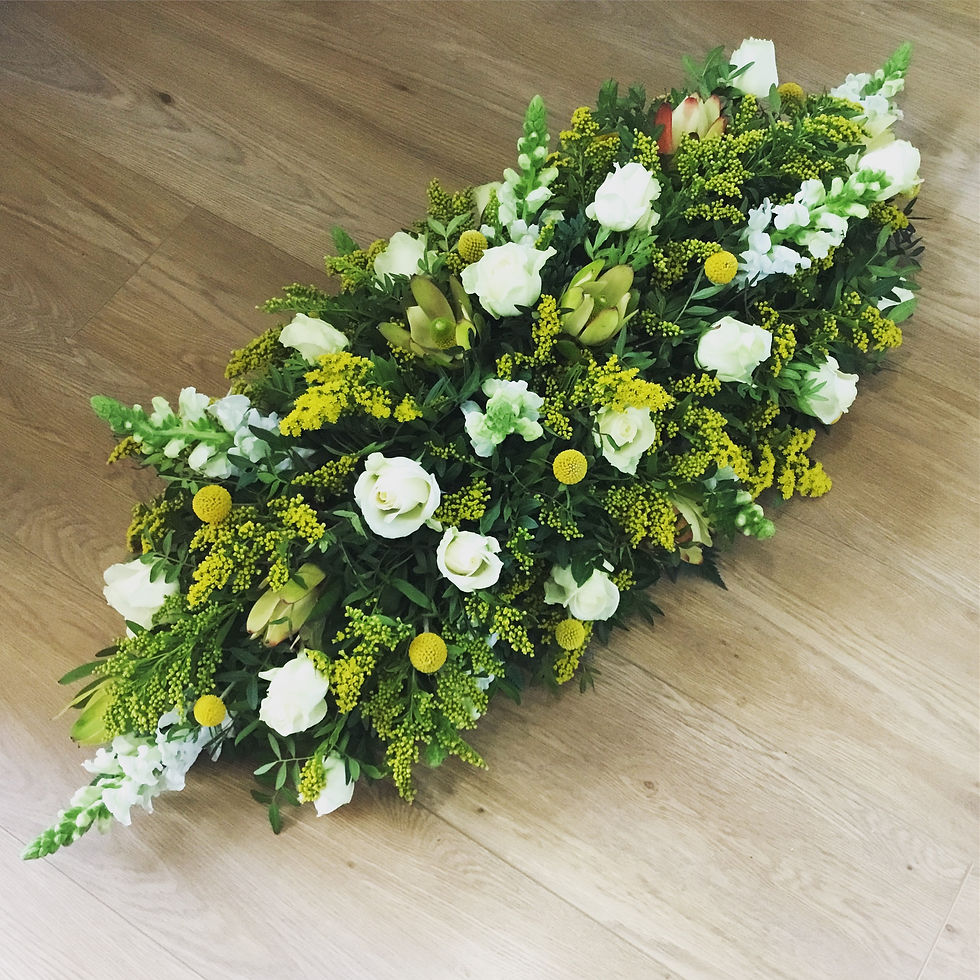 Yellow Casket Spray