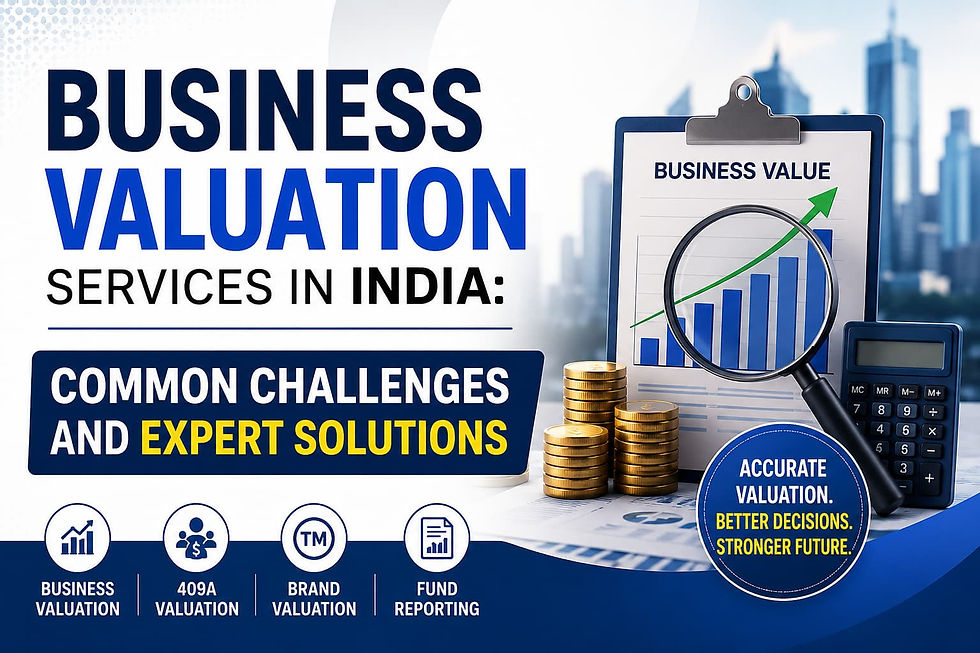 Business Valuation Services in India: Common Challenges and Expert Solutions