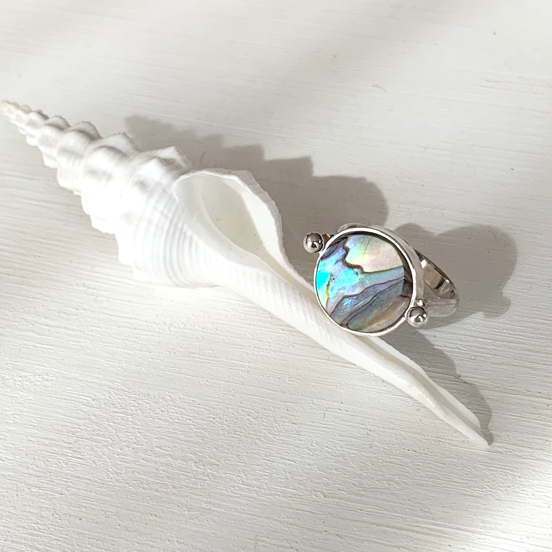 Abalone Ring / size13