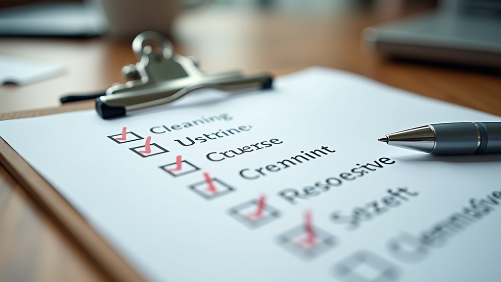 Effektive Baureinigung Checklisten-Tipps für eine erfolgreiche Baureinigung