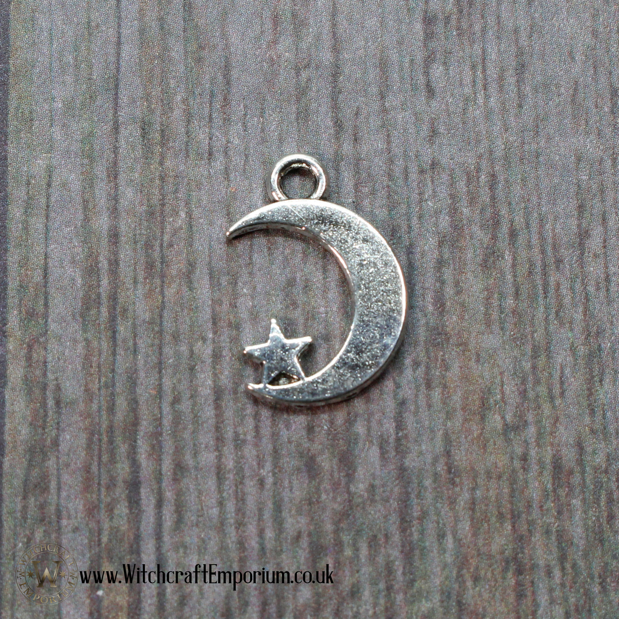 Moon Star Silver Charm
