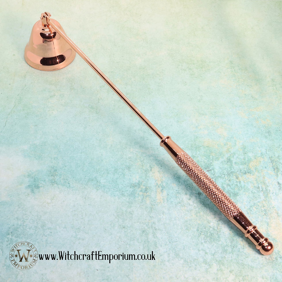 Bell Candle Snuffer (Rose Gold) Witchcraft Emporium
