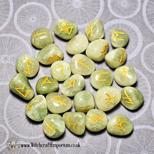 Aventurine Runes | Witchcraft Emporium