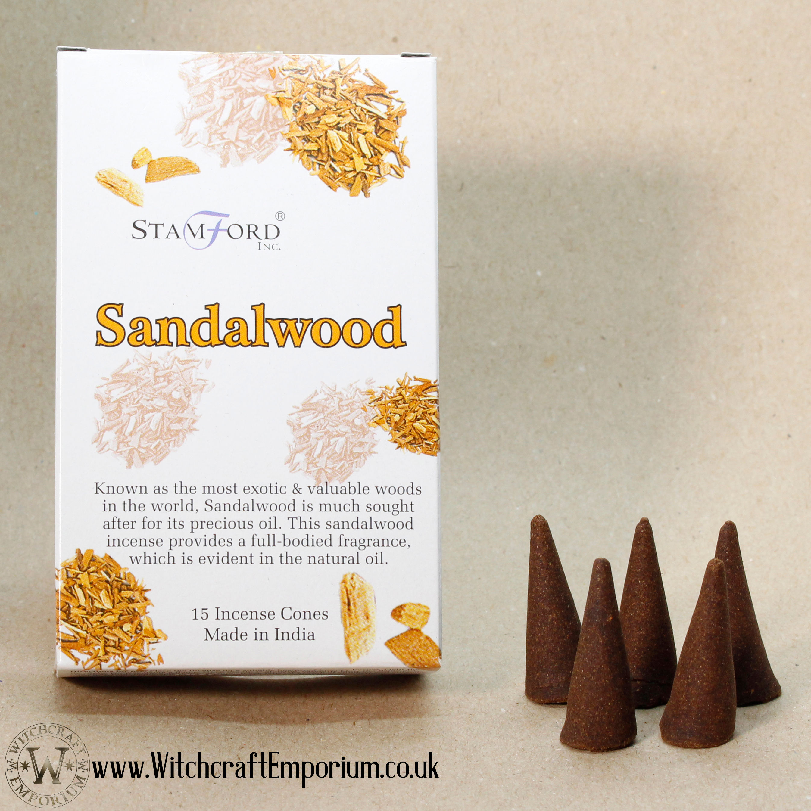 Sandalwood Incense Cones