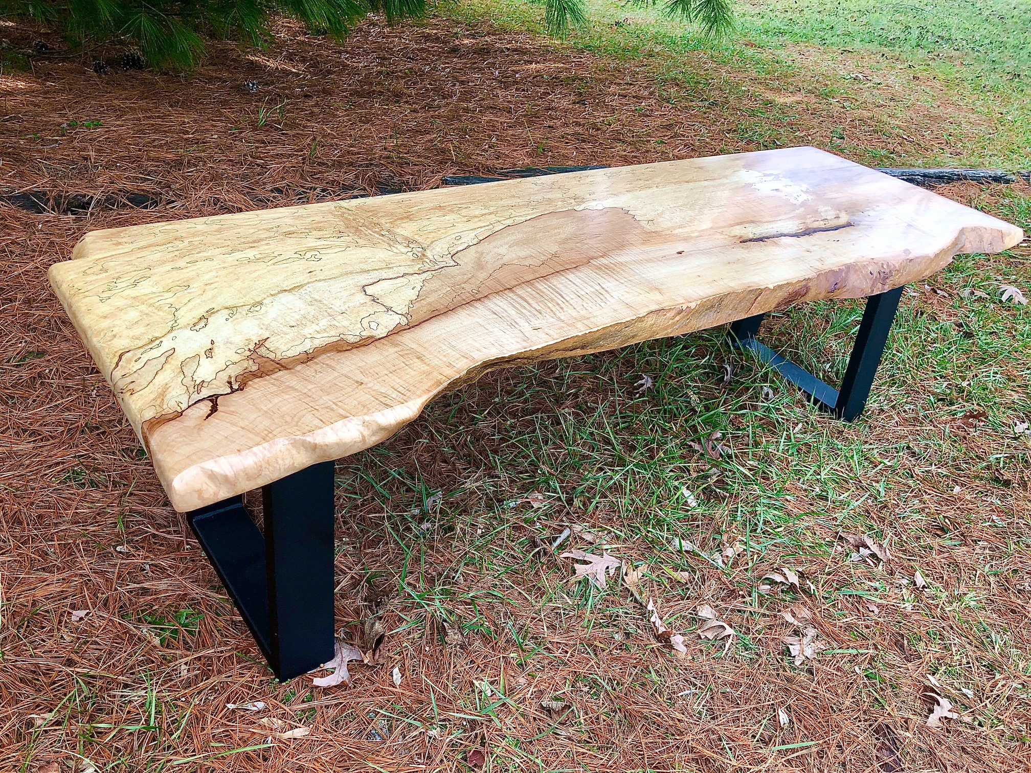Live Edge Bench