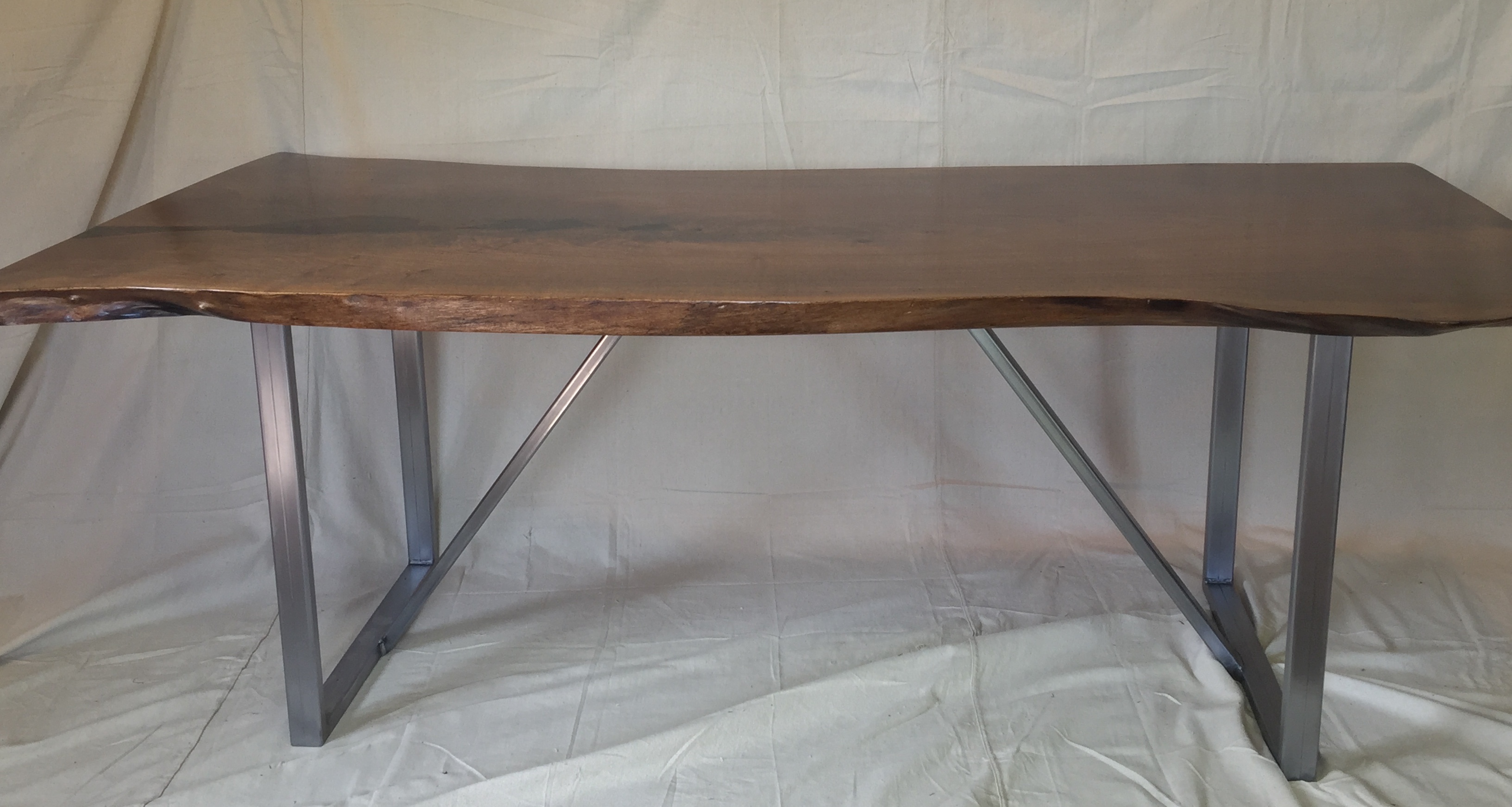 Live Edge Walnut Dining Table