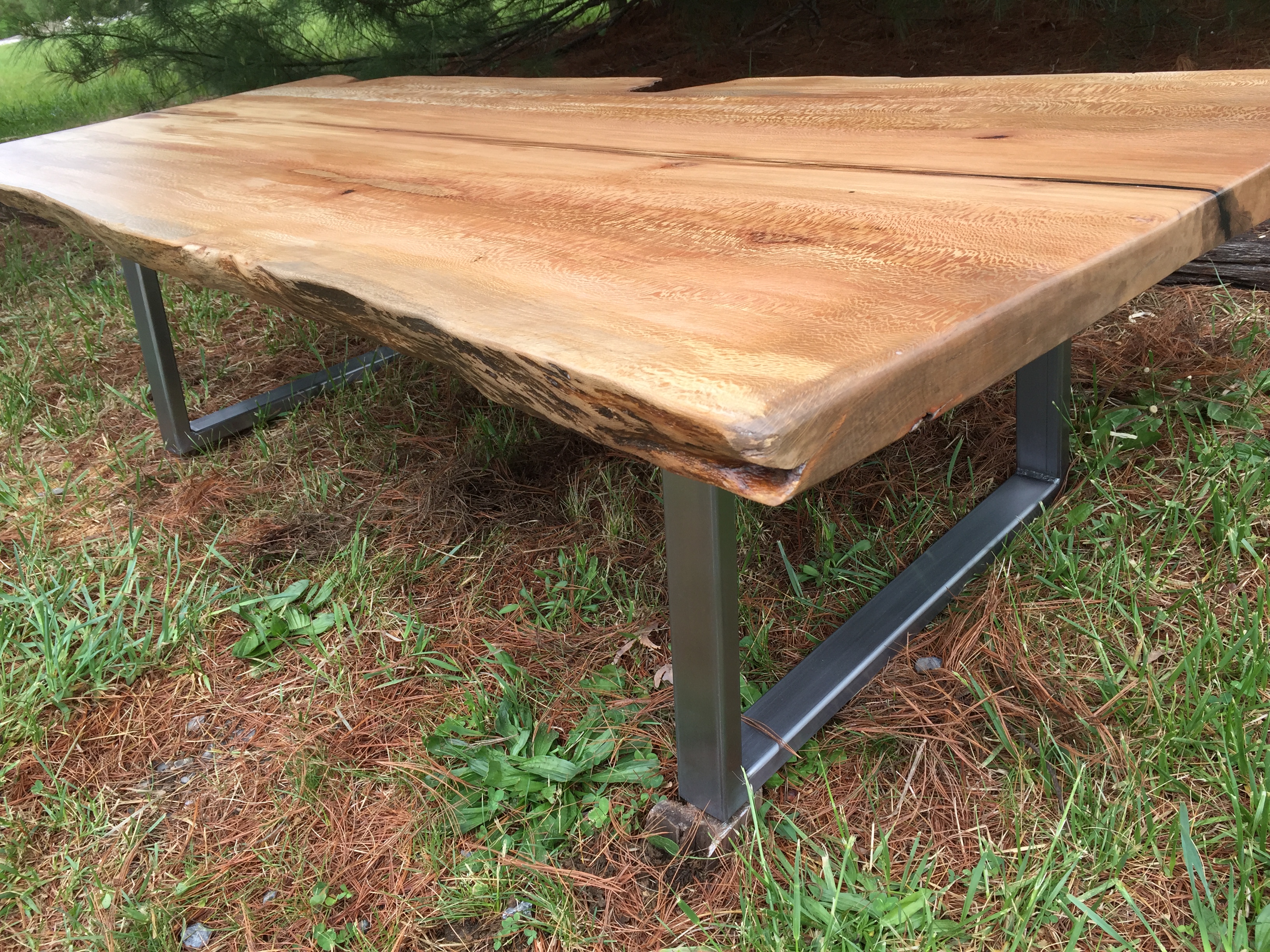 Live Edge Sycamore Coffee Table
