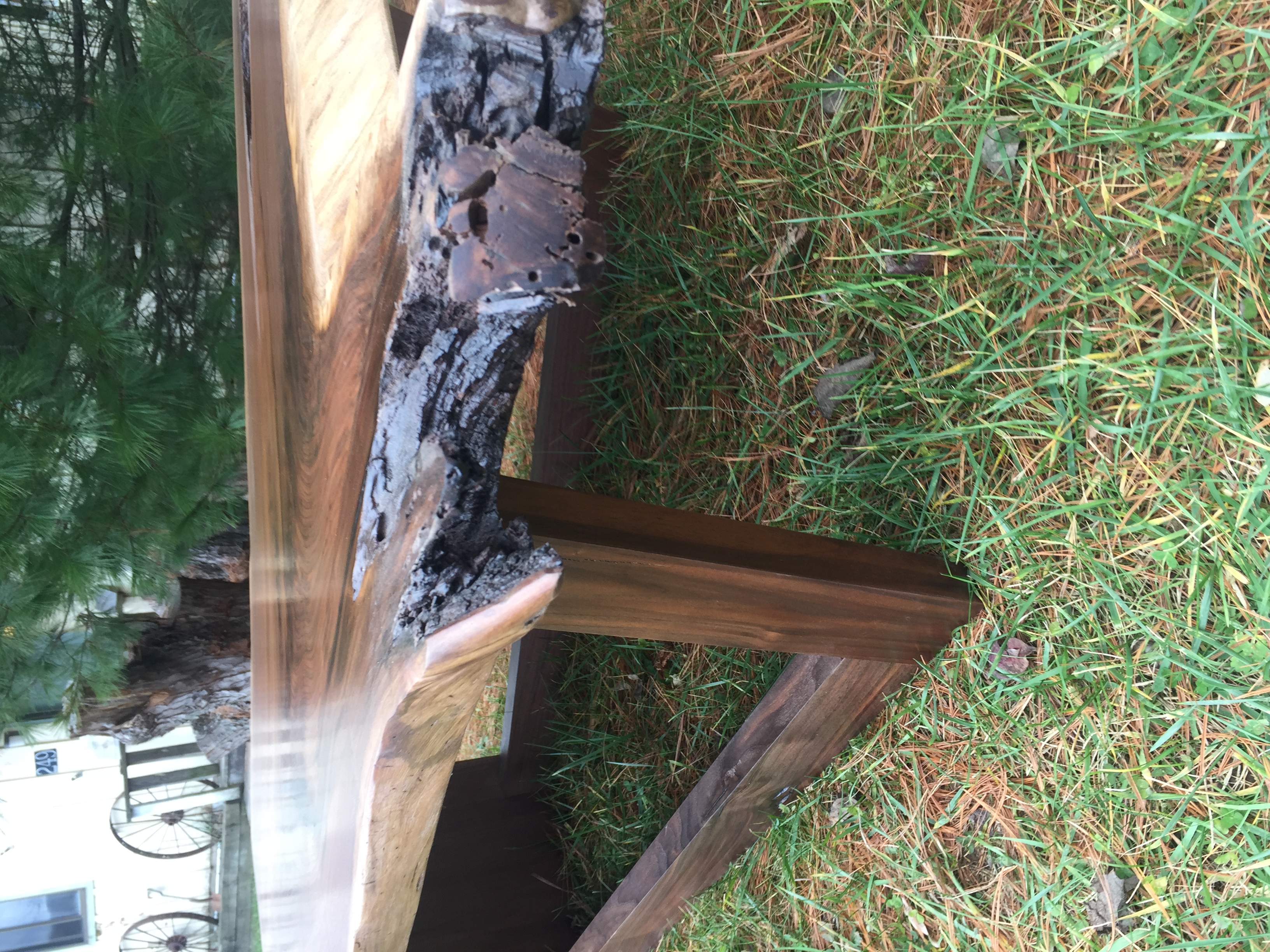 Live Edge Walnut Coffee Table