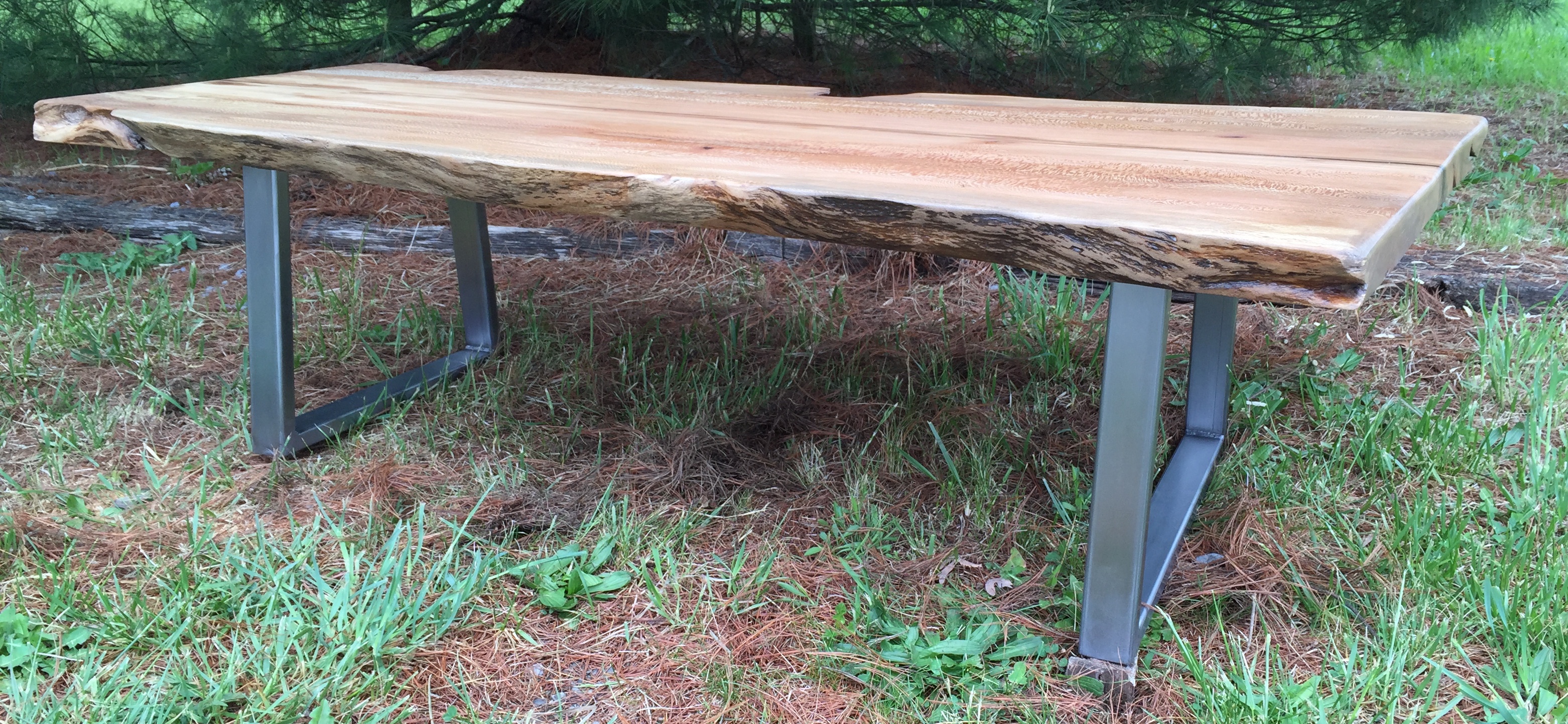 Live Edge Sycamore Coffee Table