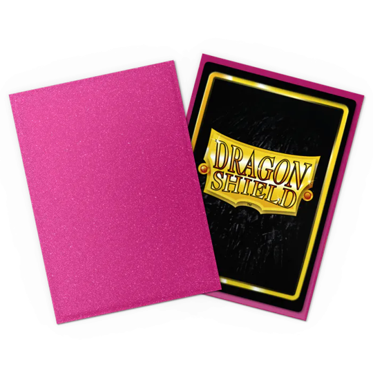 Thumbnail: DRAGON SHIELD SLEEVES MATTE PINK SAPPHIRE 100CT