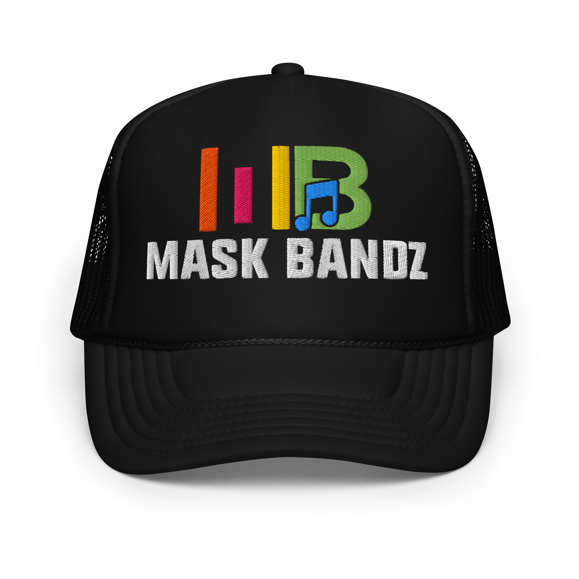 MASK BANDZ Original Trademark Foam Trucker Hat 