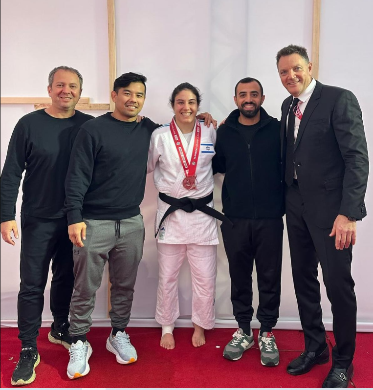 ענבל שמש בגרנד סלאם טבילסי. האם תצליח לשחזר את היכולת? צילום: איגוד הג'ודו בישראל