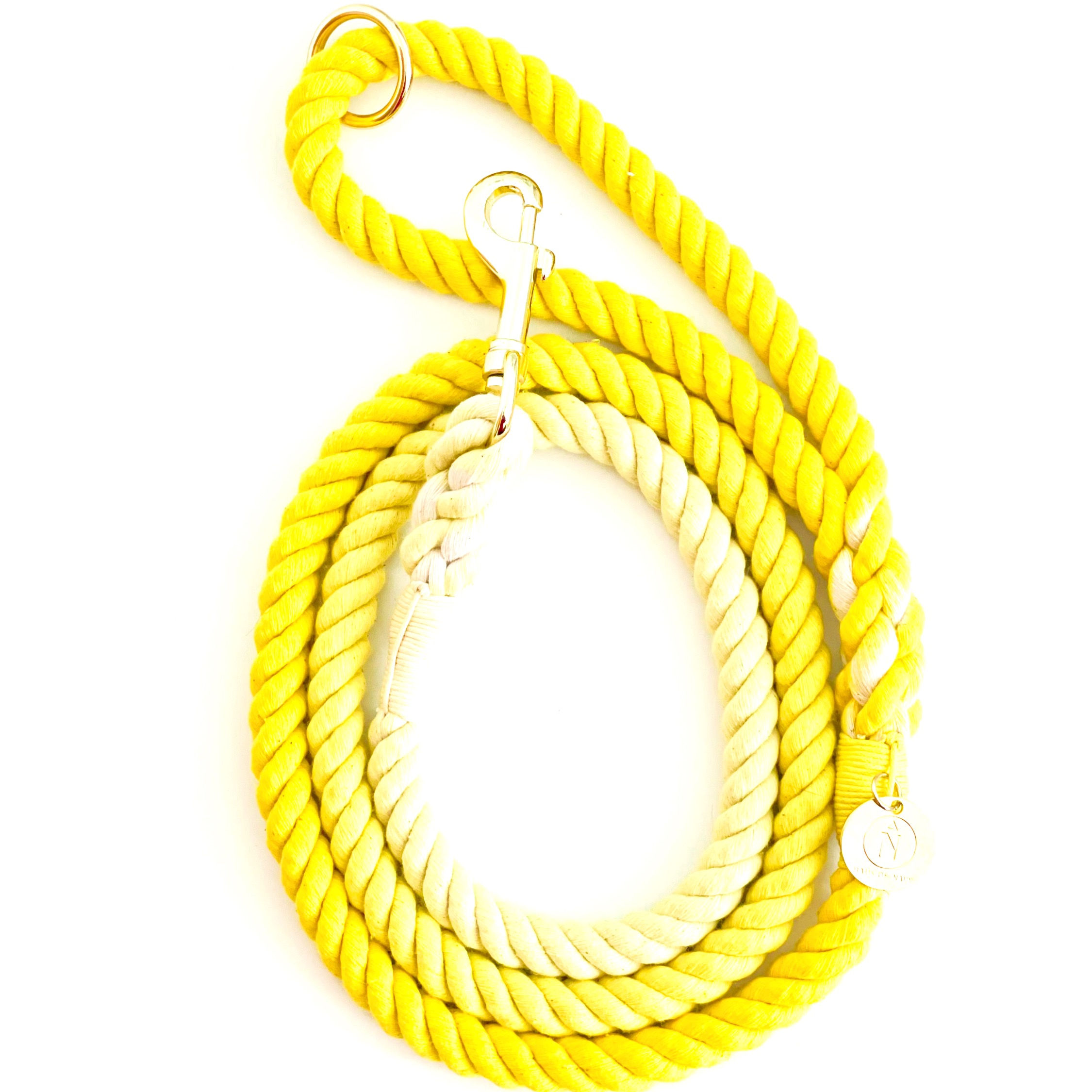 Rope Leash - Hello Yellow
