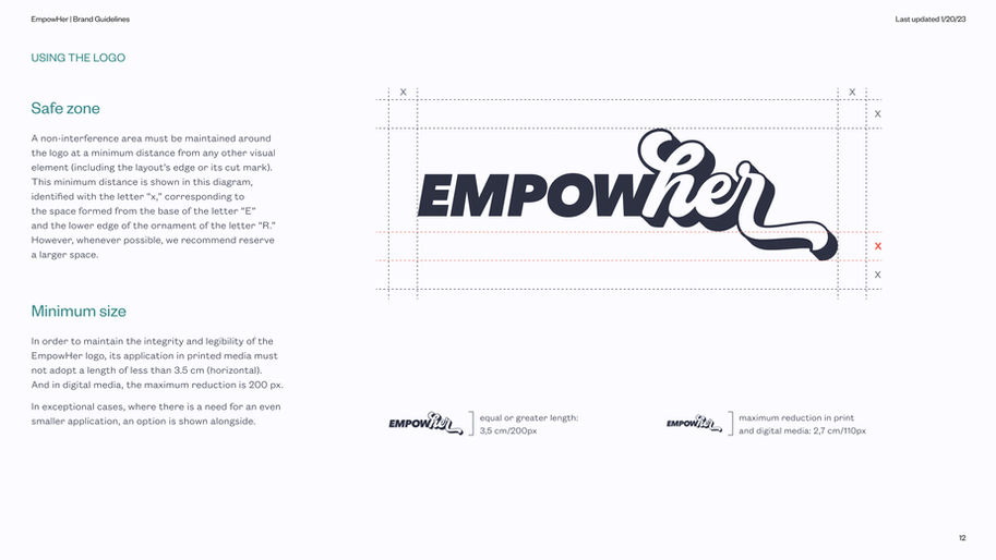 EmpowHer Logo Guidelines