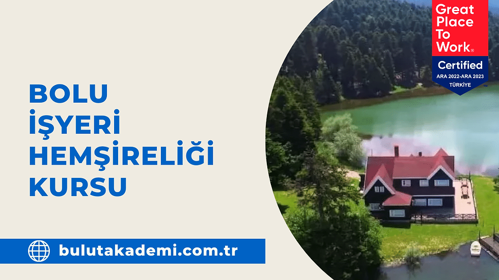 Bolu İşyeri Hemşireliği Kursu | 2023