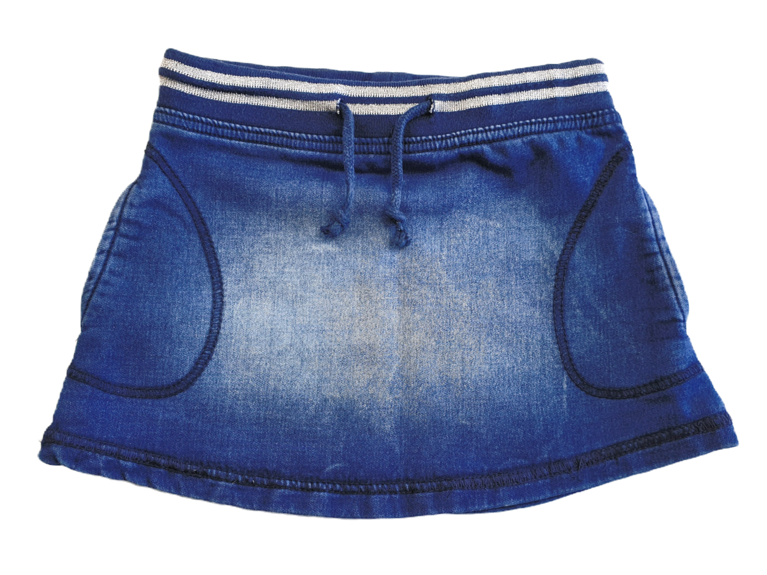 Elastisch Jeanslook Rokje | TerStal | Draagmaat 110/116