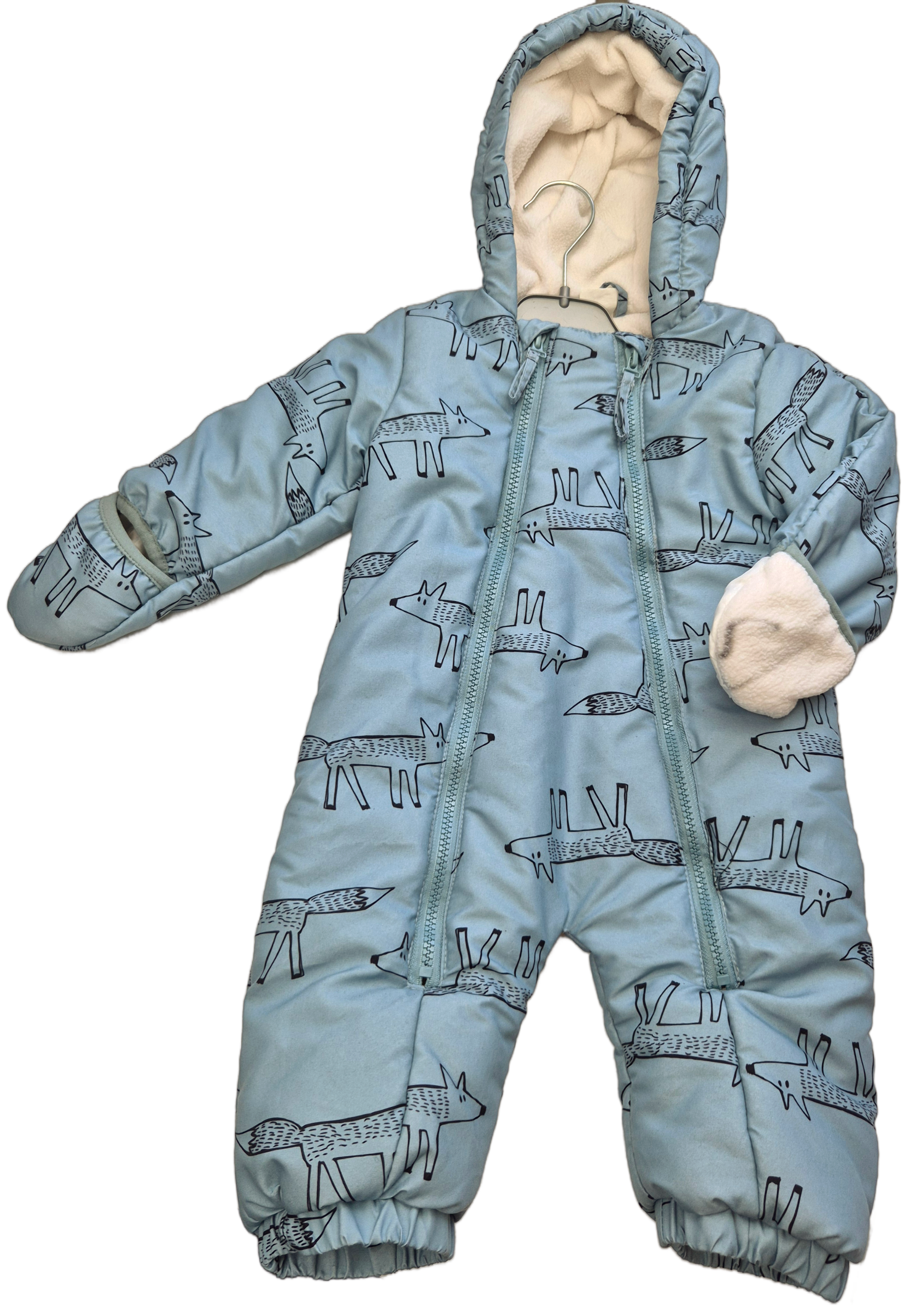 Groen/Blauw Skipak/Winterpak | Hema | Maat 62/68