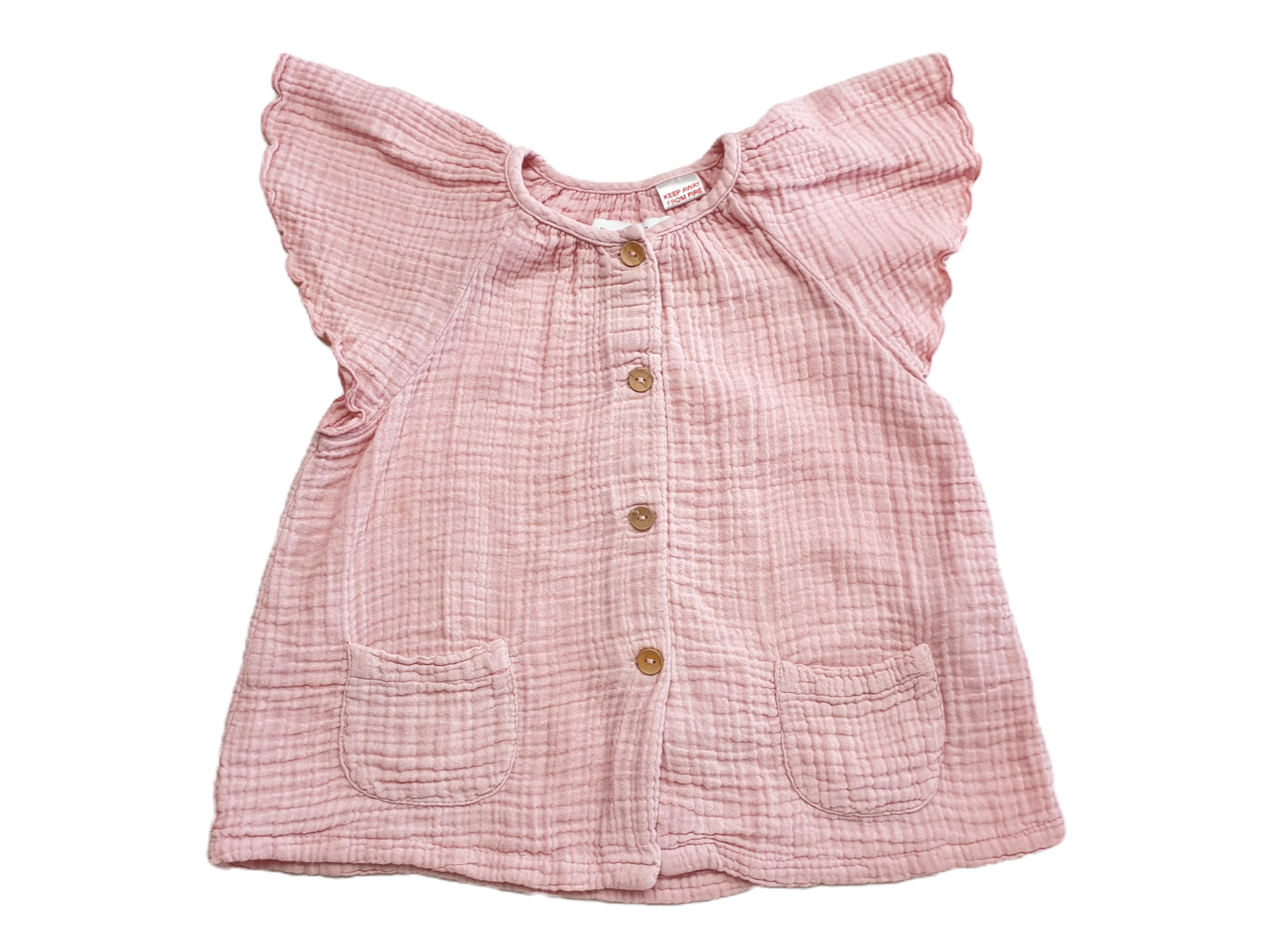 Babyroze Mousseline Top | Zara | Maat 98/104