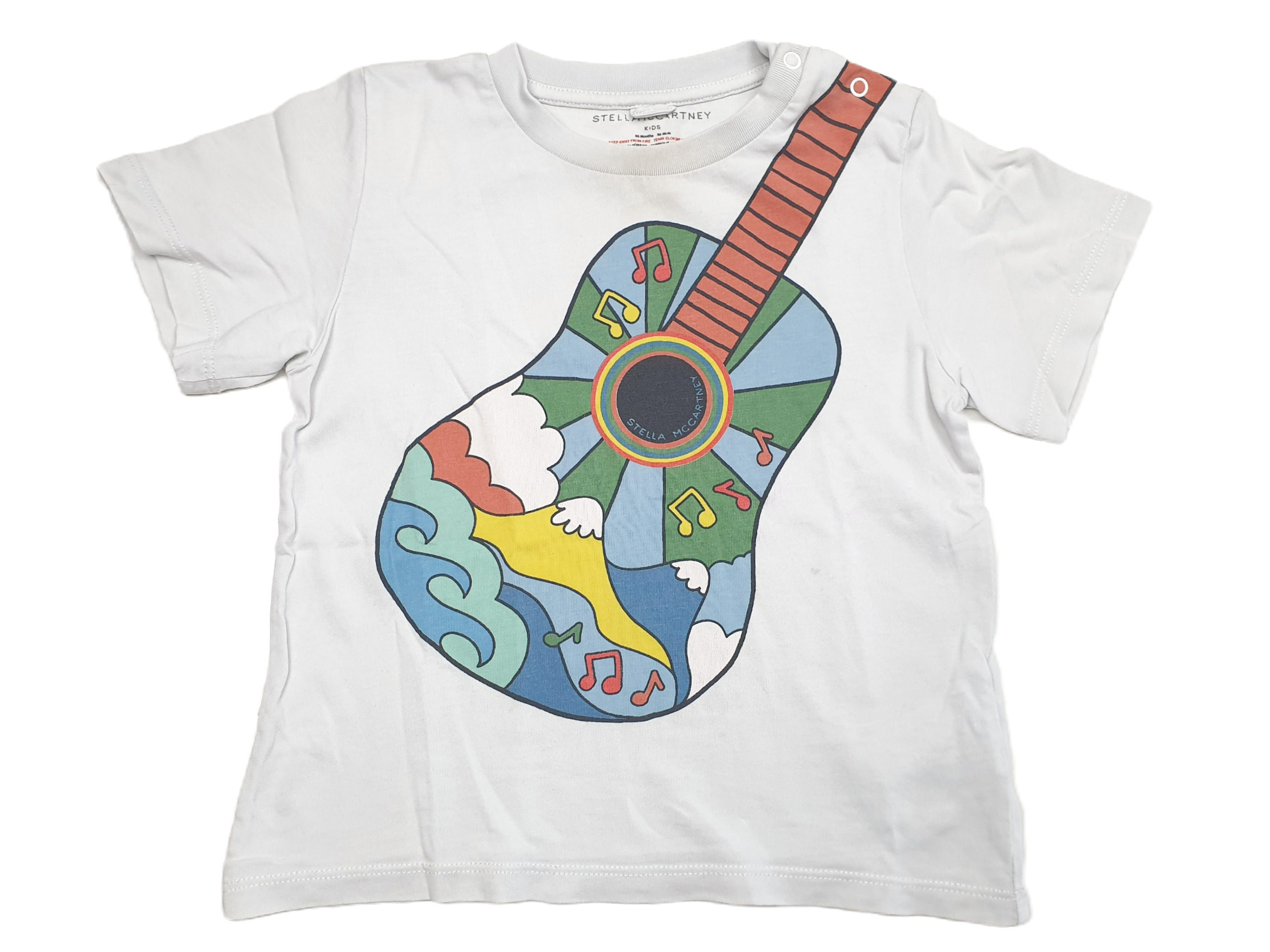 Stoer Tshirt 'gitaar' | Stella McCartney Kids | Maat 98