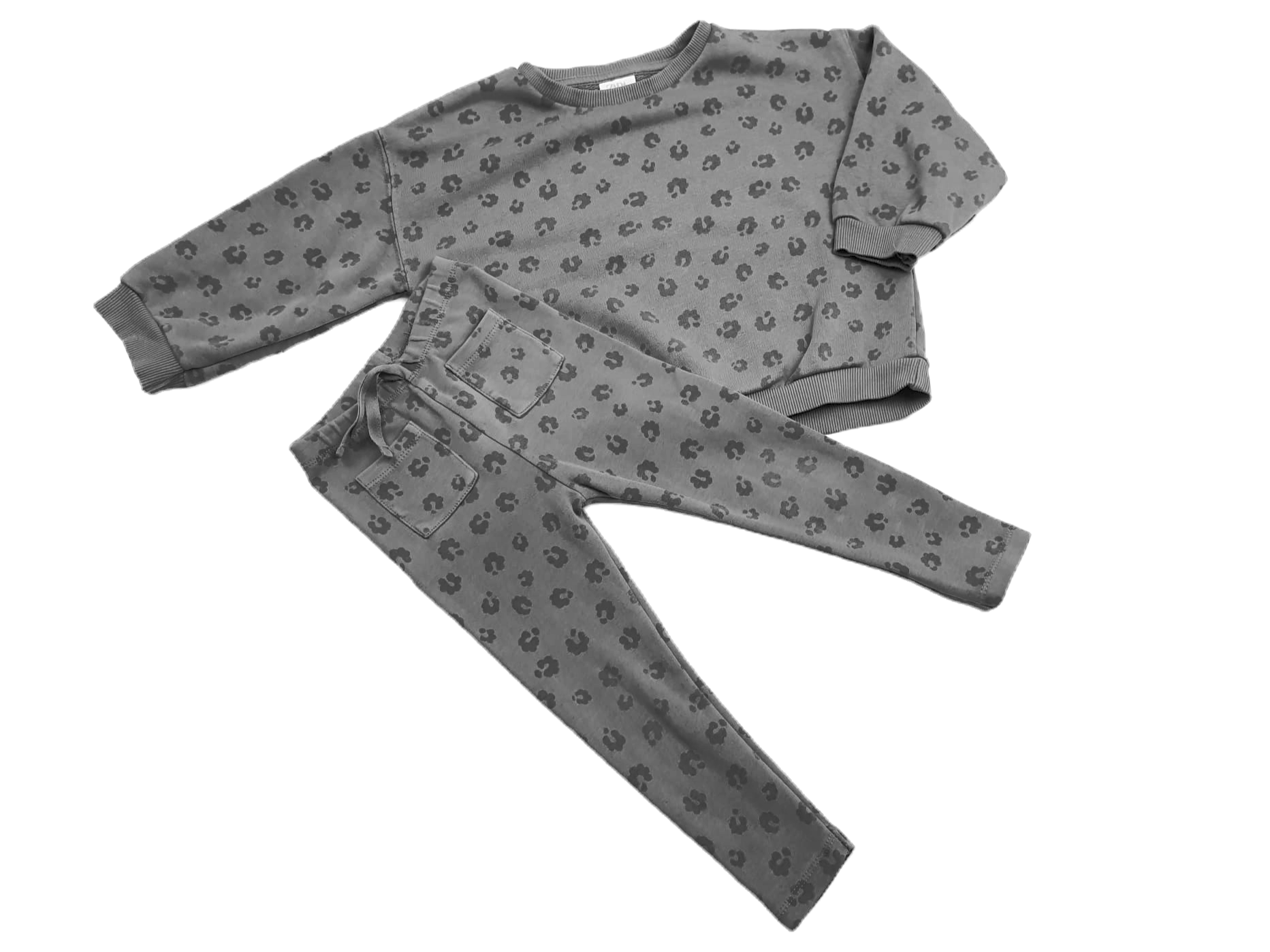 Antraciet Joggingset 'Panter'| Zara | Labelmaat 98