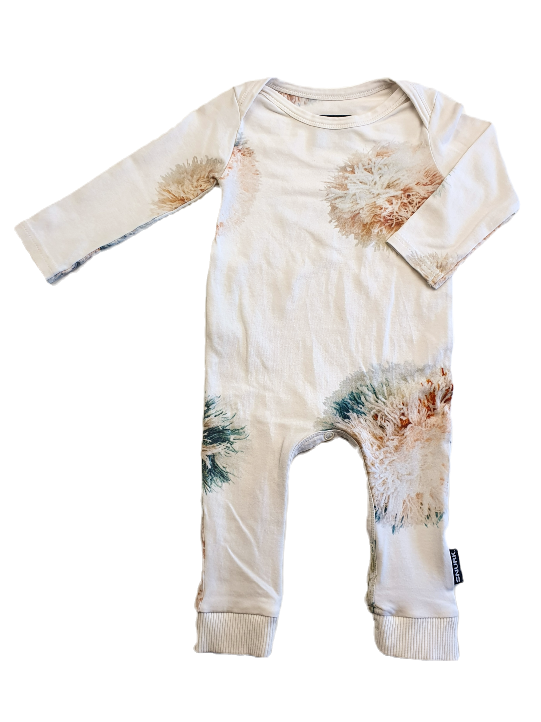 Gebloemd Crème boxpakje | Snurk | Maat 62